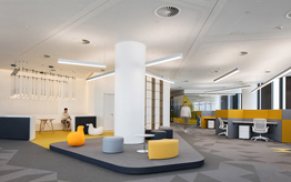 成功簽約廣州智野軟件科技有限公司辦公室裝修設計